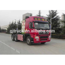 Dayun marca 6x4 unidad tractor cabeza camión para mercancías peligrosas de remolque